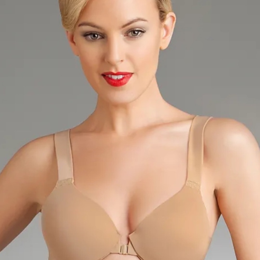 Spanx Brallelujah Front Close T Shirt Bra 38D